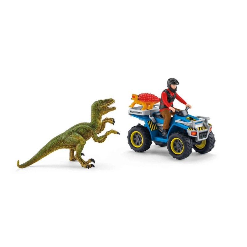 Quad Escape From Velociraptor