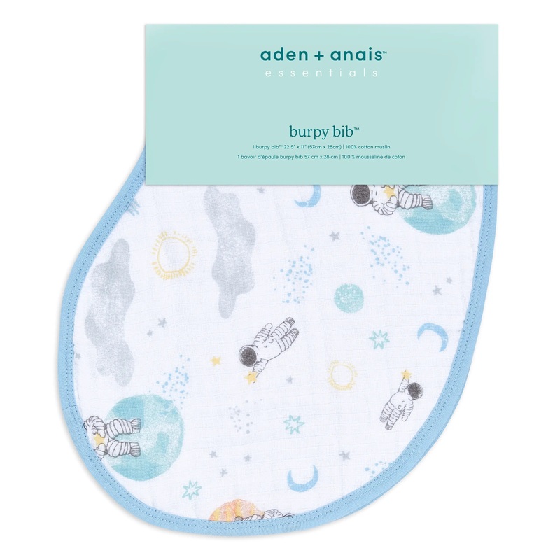 Aden + Anais Essentials Burpy Bib – Space Explorers