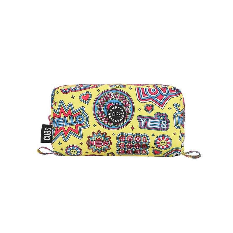 Cubs Good Vibes And Smiles Pencil Case