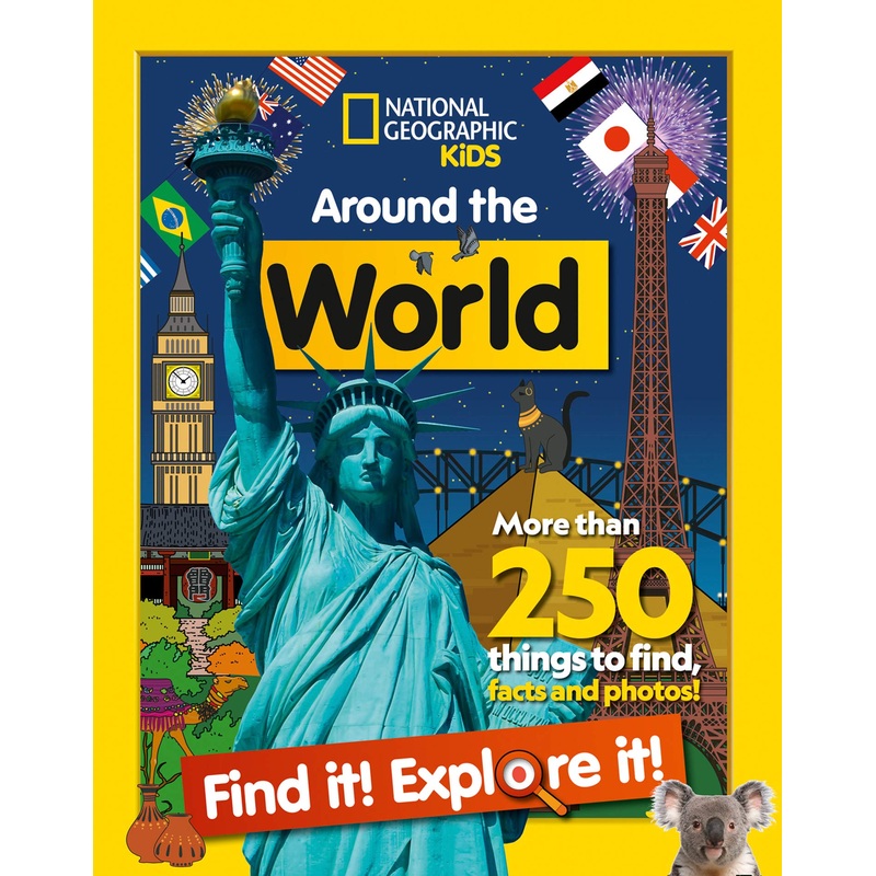 Around the World Find it! Explore it! – Paperback