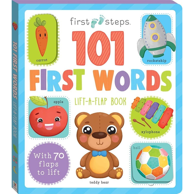 101 First Words Lift a Flap Book – Board Book