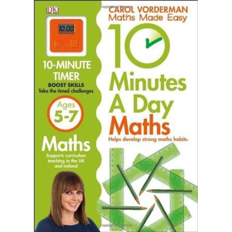 10 MINUTES A DAY MATHS AGES 5-7 – Paperback