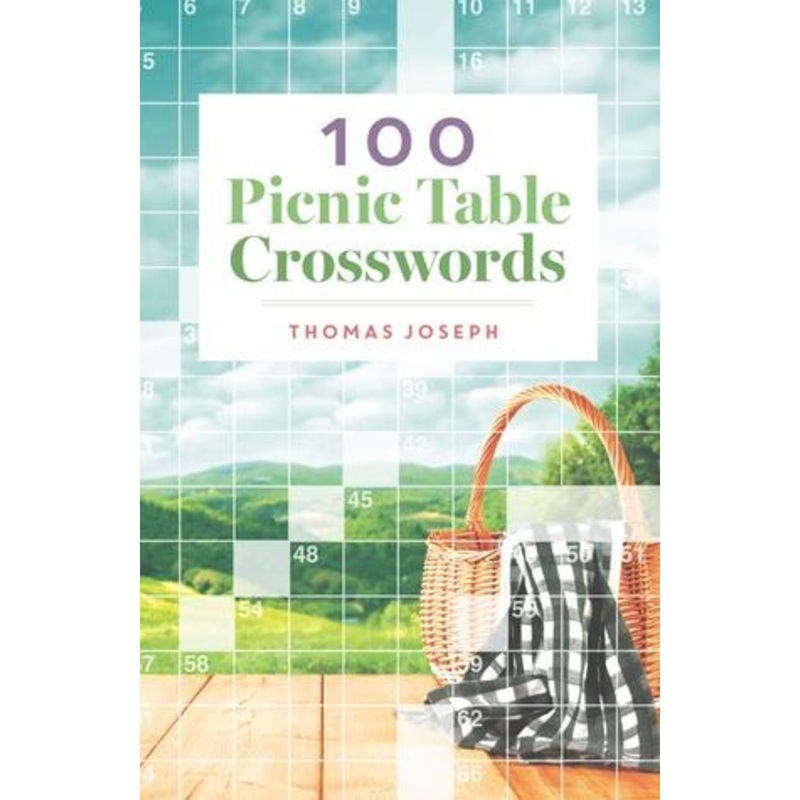 100 Picnic Table Crosswords – Paperback