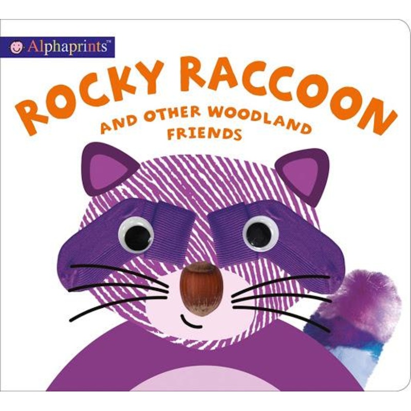 Alphaprints : Rocky Roccoon – Board Book