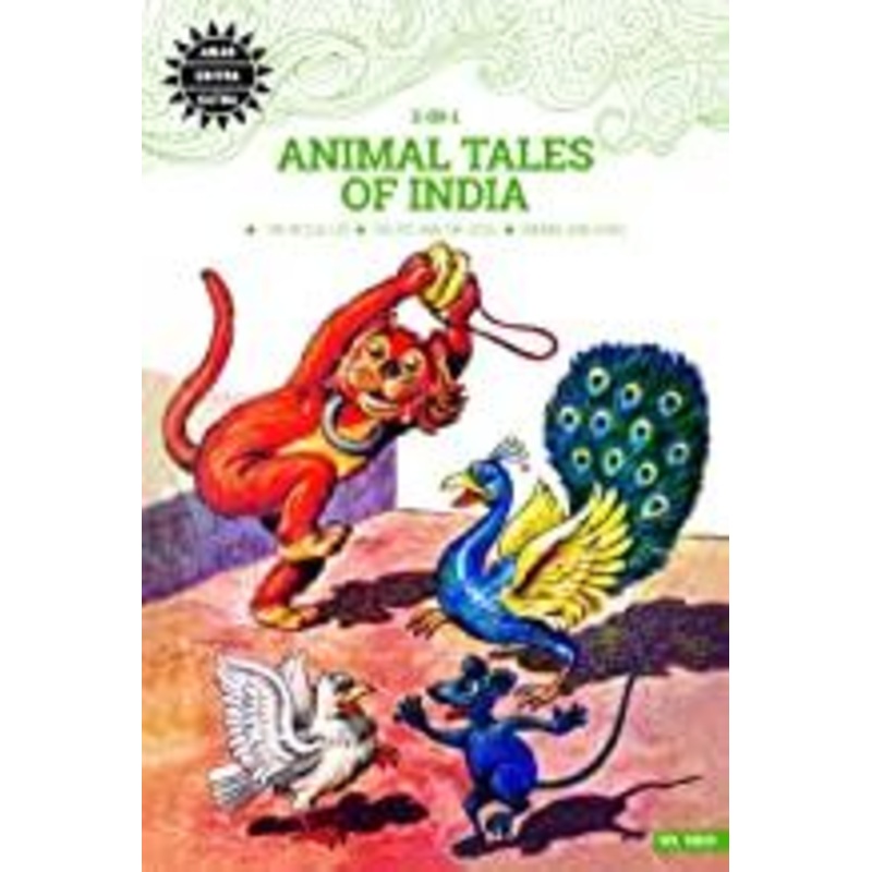 AMAR CHITRA KATHA 3- IN -1 : ANIMAL TALES OF INDIA  (Graphic Novel )
