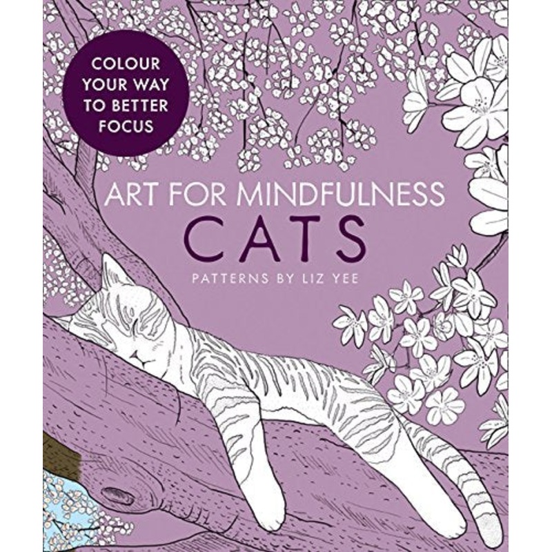 Art for Mindfulness : Cats (Colouring Books) – Paperback