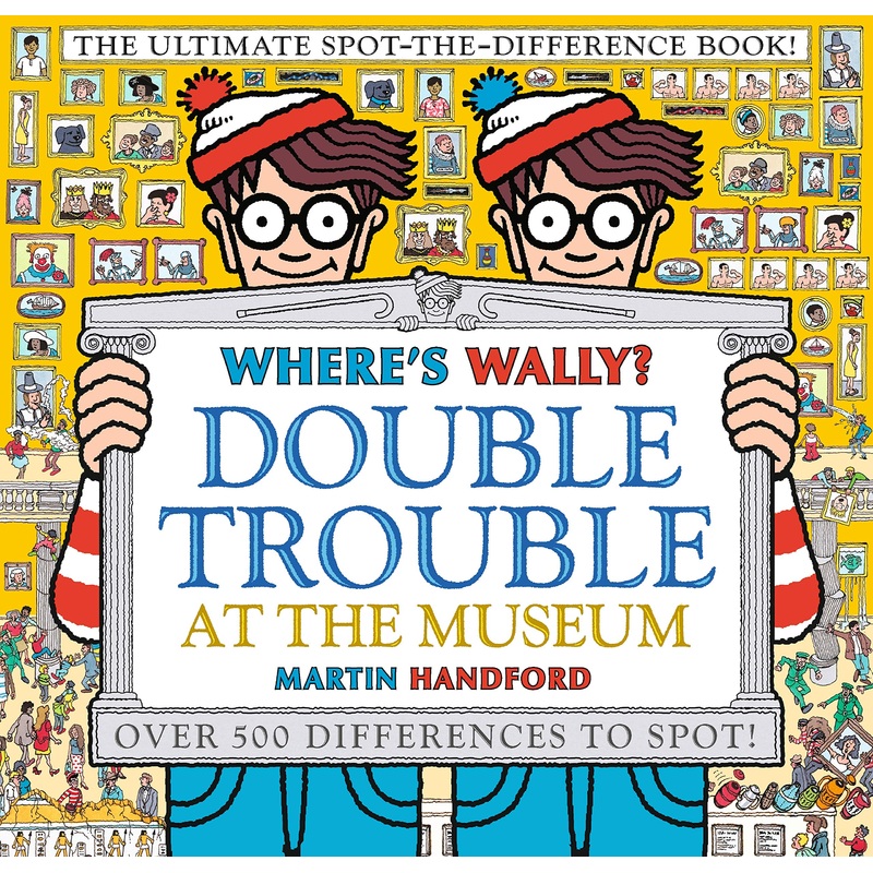 Where’s Wally? Double Trouble at the Museum – Hardback