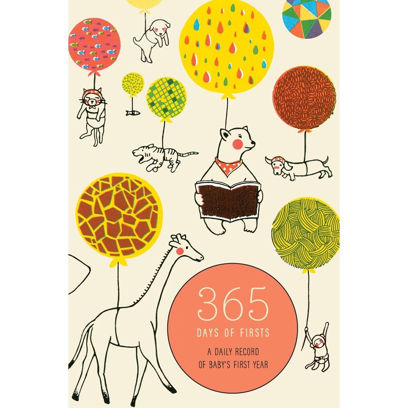 365 Days of Firsts: A Daily Record of Baby’s First Year – Hardback