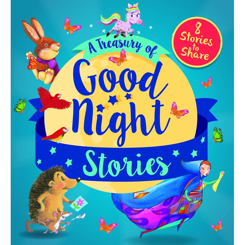 A Treasury of Good Night Stories: Eight Stories to Share – Hardback
