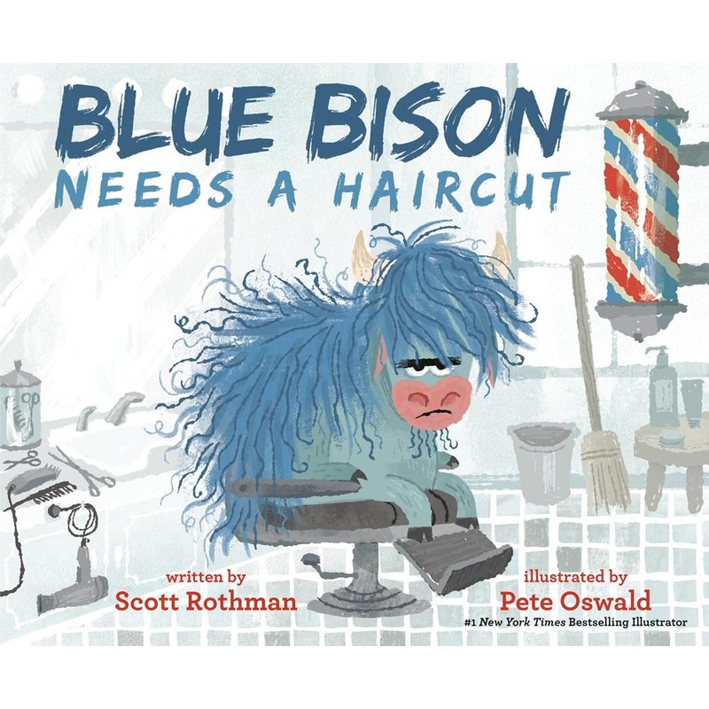 BLUE BISON NEEDS A HAIRCUT