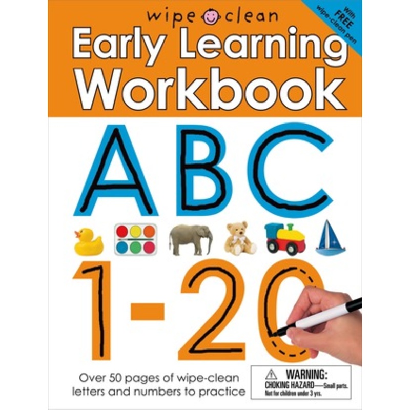 Wipe Clean: Early Learning Workbook – Paperback