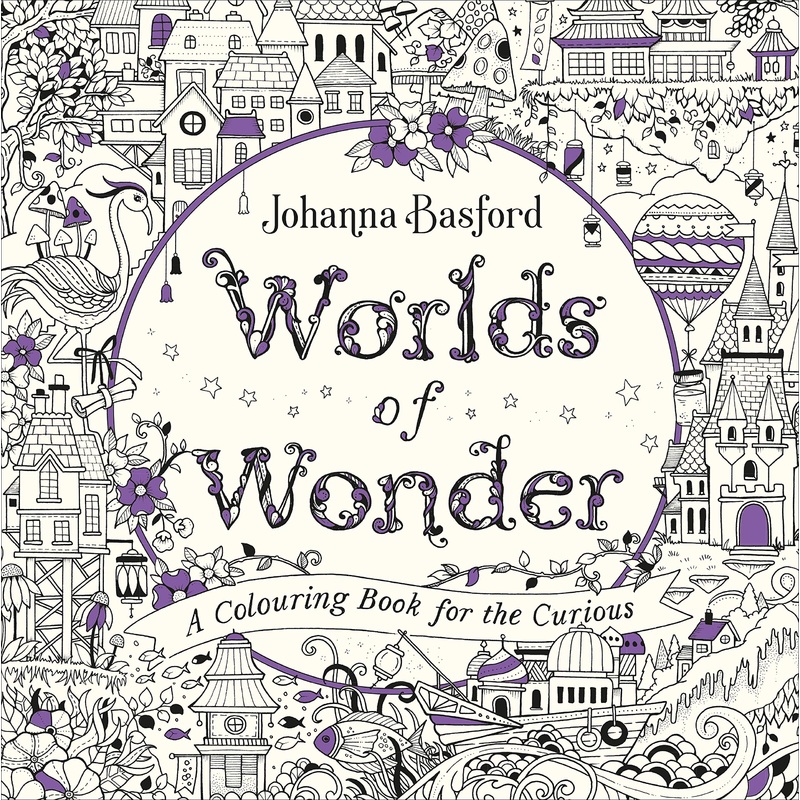 Worlds of Wonder: A Colouring Book for the Curious – Paperback