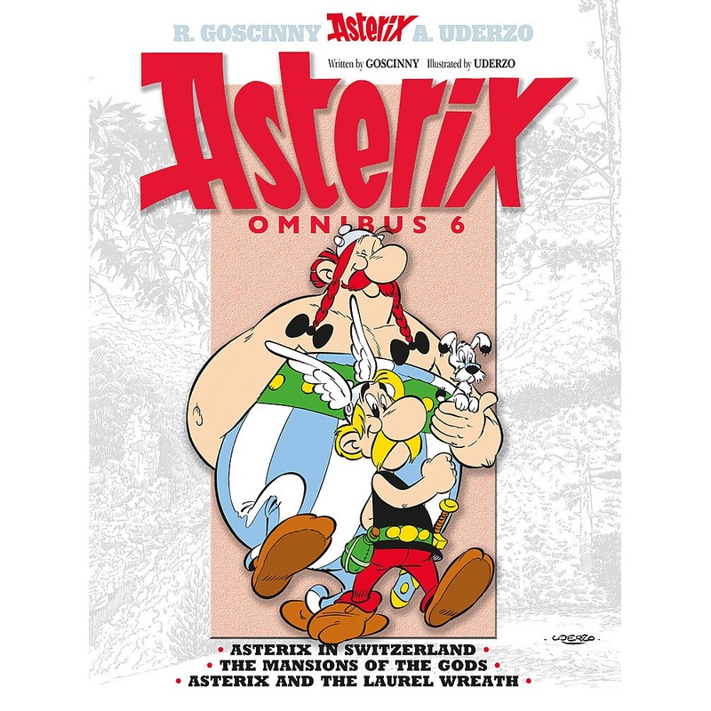 Asterix Omnibus 6 : Asterix in Switzerland, The Mansions of the Gods, Asterix & the Laurel Wreath: Asterix in Switzerland, The Mansions of The Gods, Asterix and The Laurel Wreath (Graphic Novel) – Paperback