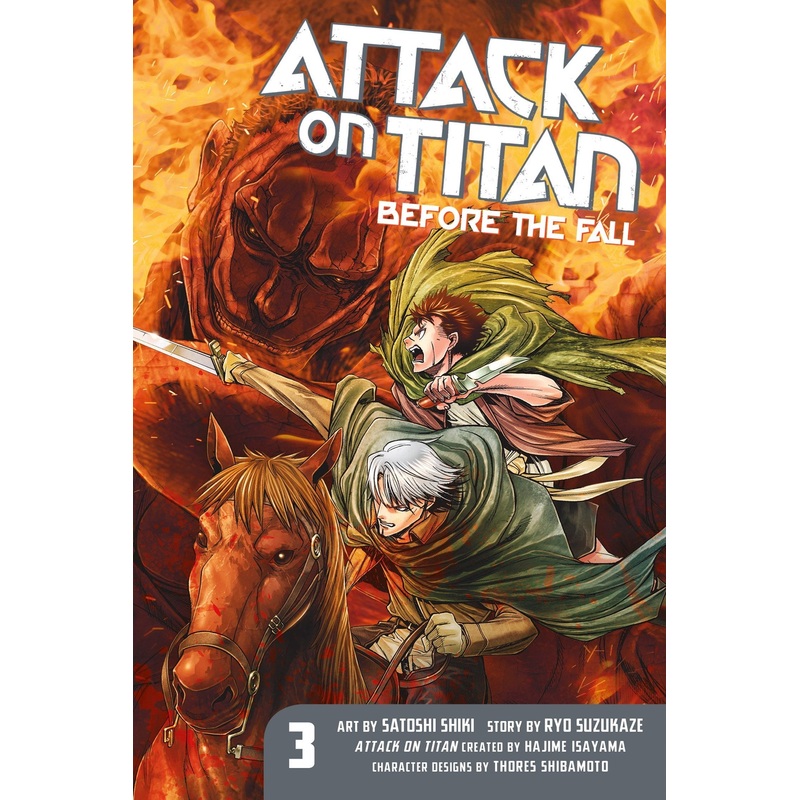 Attack on Titan: Before the Fall 3 (Graphic Novel) – Paperback