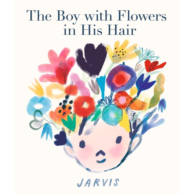 BOY WITH FLOWERS IN HIS HAIR