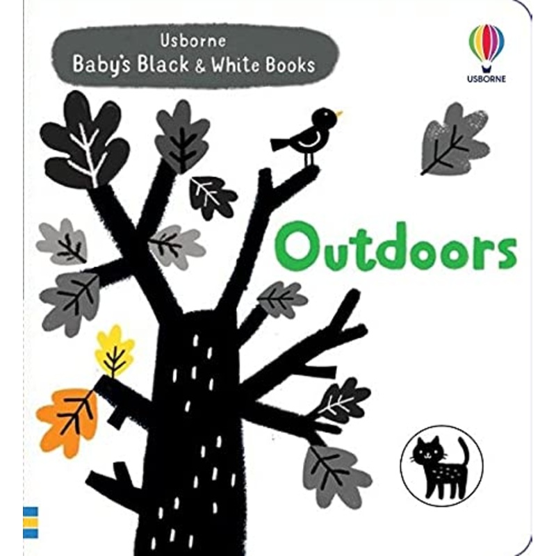Babys Black and White Books : Outdoors – Board Book