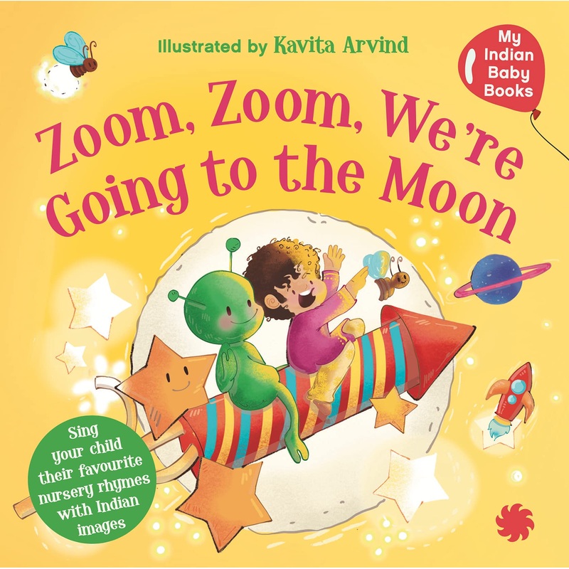 Zoom Zoom , We Are Going To The Moon – Board Book