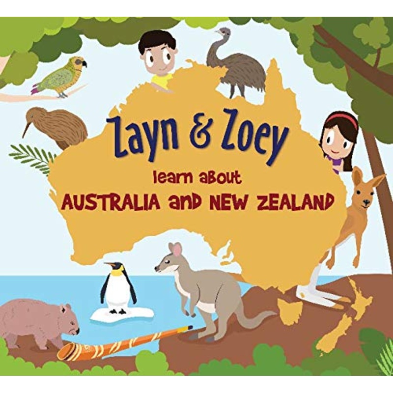 Zayn and Zoey Continents – Set of 6 Books – Paperback