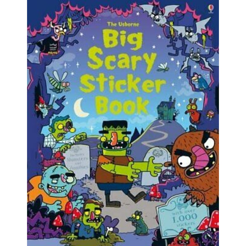 Big Scary Sticker Book – Paperback