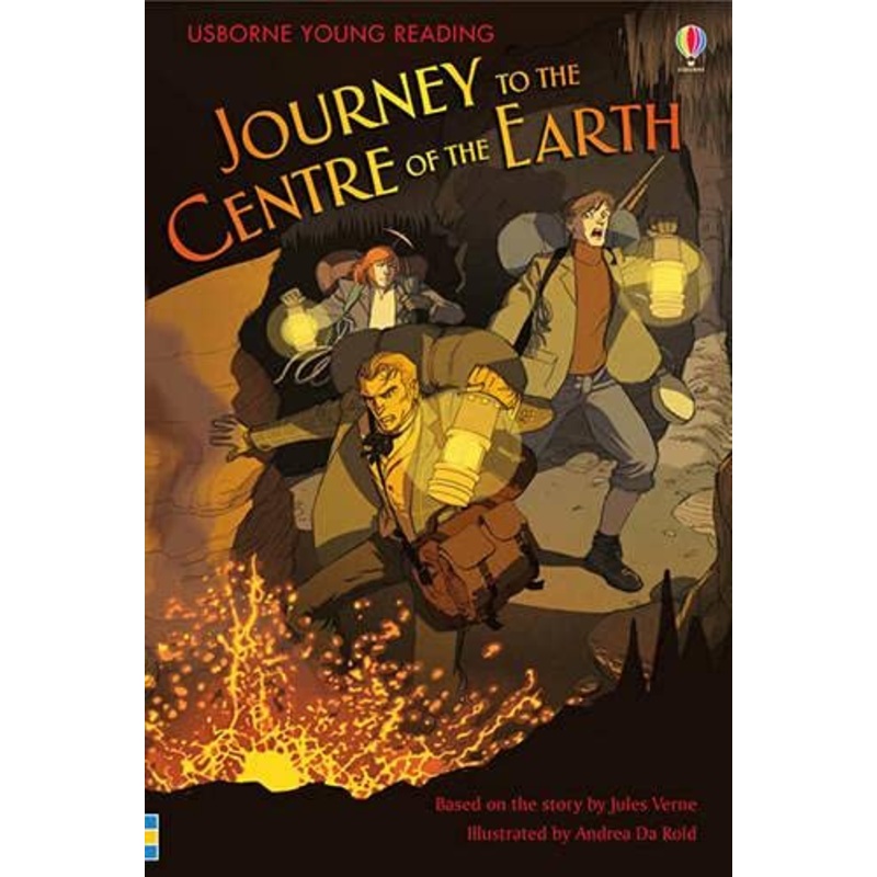 Young Reading Series 3 : Journey to the Centre of the Earth  –  Hardcover
