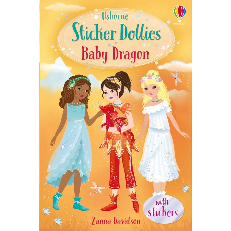 A Sticker Dolly Story : Baby Dragon – Paperback