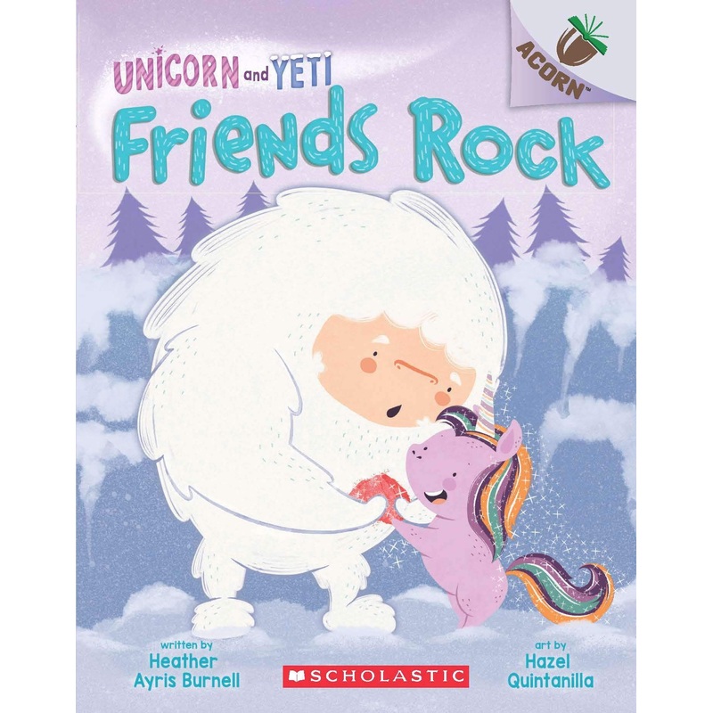 An Acorn Book- Unicorn and Yeti #3: Friends Rock  (Graphic Novel ) -Paperback