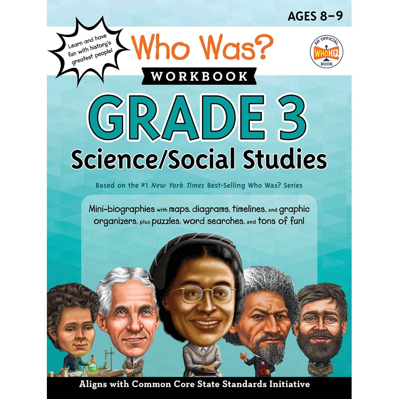 Who Was? Workbook : Grade 3 Science/Social Studies – Paperback
