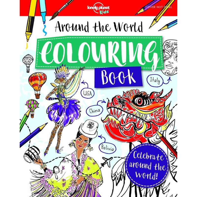 Around The World Colouring Book 1