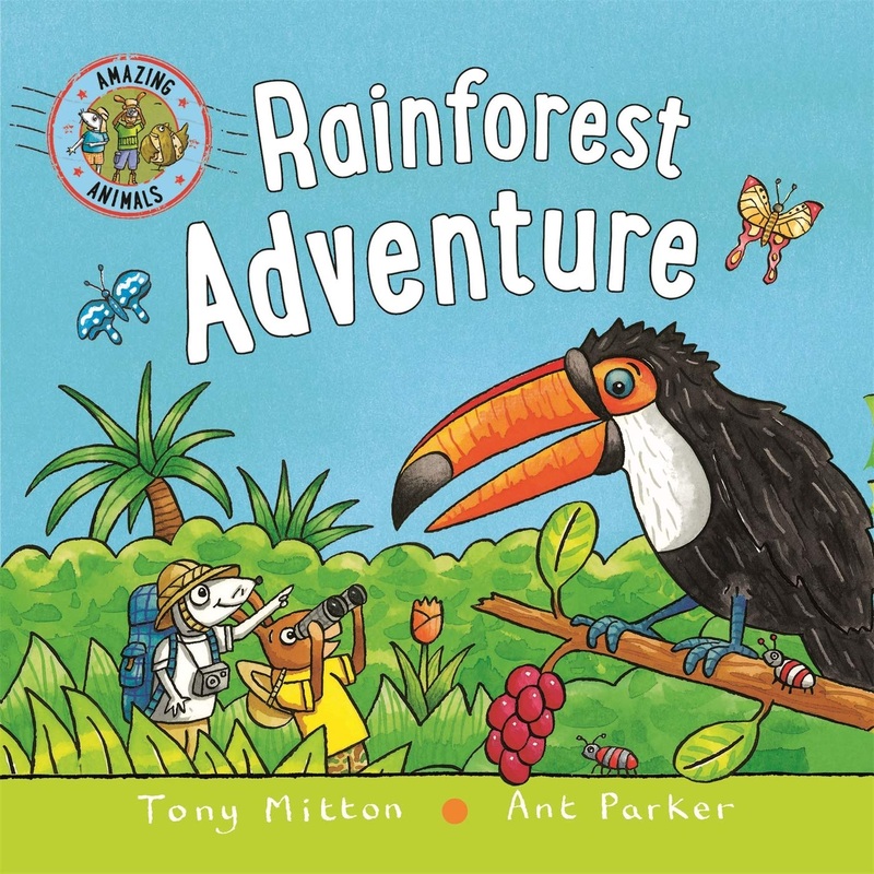 Amazing Animals: Rainforest Adventure – Board Book