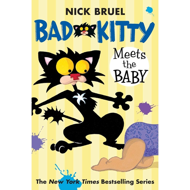 Bad Kitty Meets the Baby (Graphic Novel) – Paperback