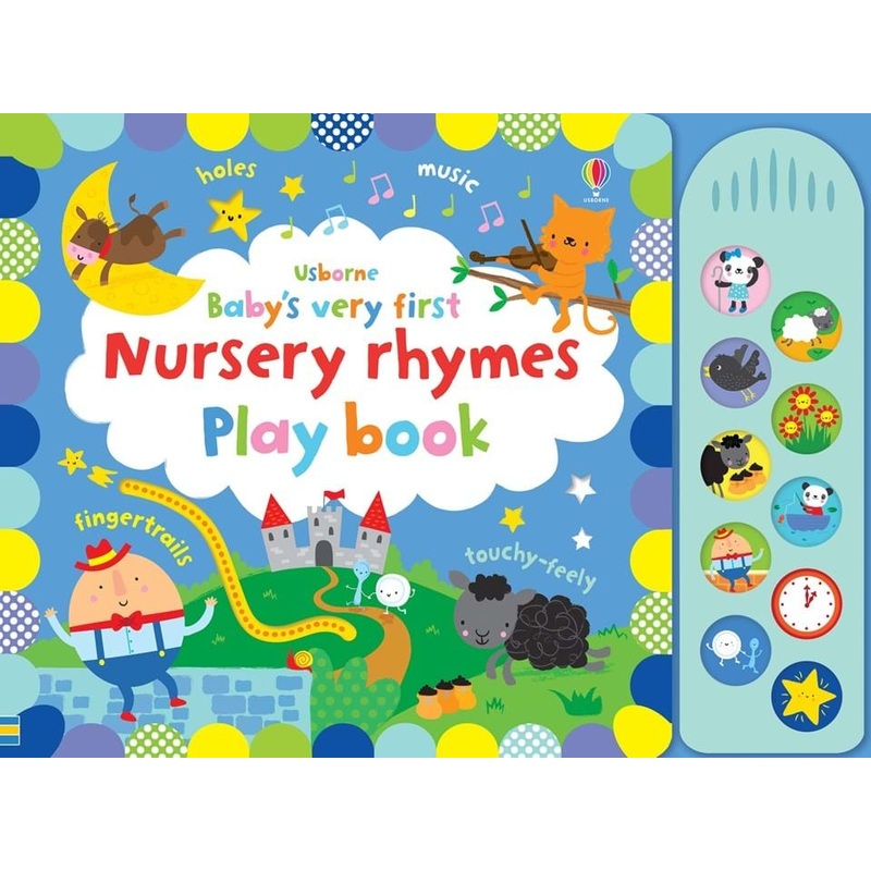 Baby’s Very First Nursery Rhymes Playbook  – Boardbook