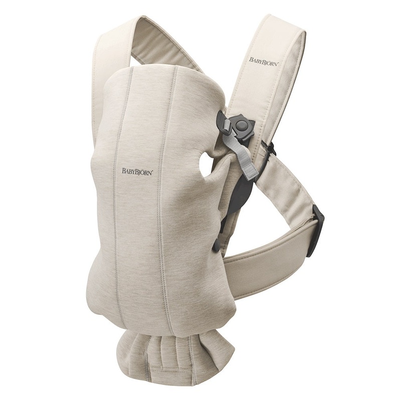 Baby Bjorn Baby Carrier Mini 3D Jersey (Light Beige)