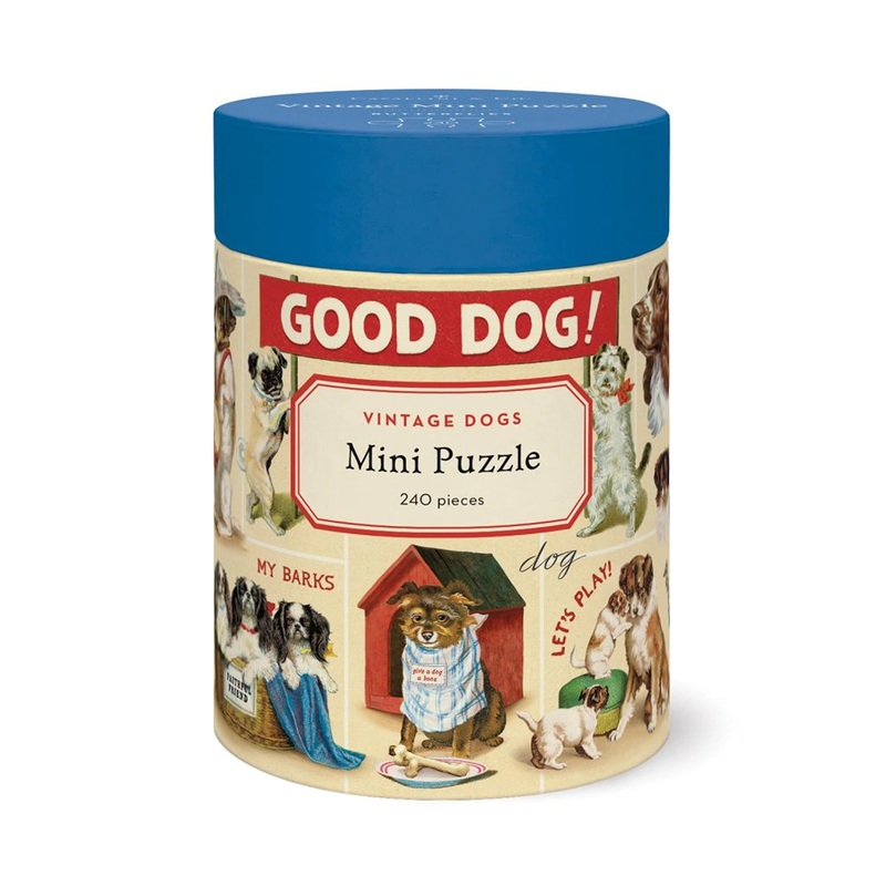 Cavallini Puzzle Mini 240PC Vintage Dogs