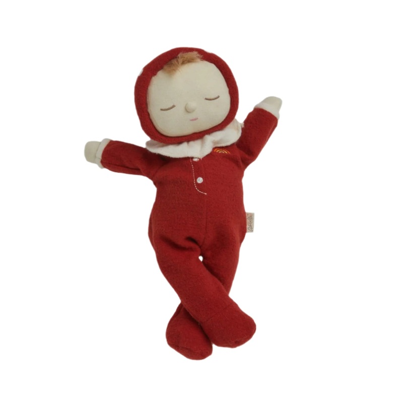 Dozy Dinkum – Toadstool Moppet (Red) by Olli Ella