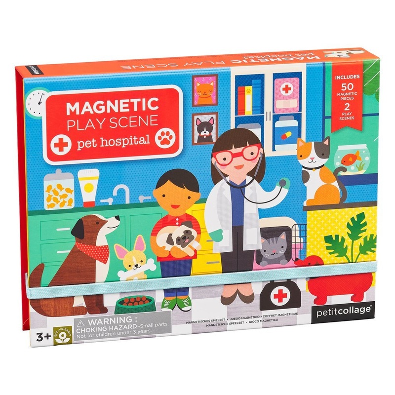 Magnetic Play Scene – Pet Hospital by Petit Collage