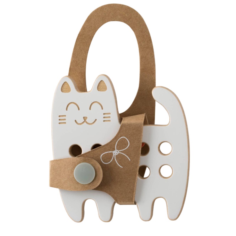 The Kitten – Small Wooden Lacing Toy by Milin