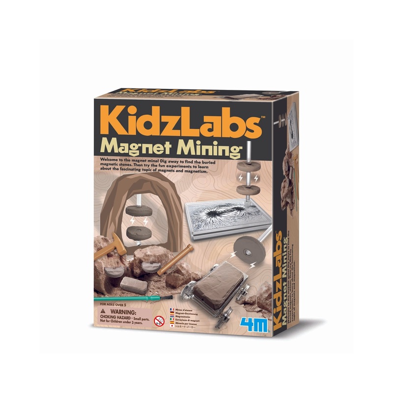 4M KidzLabs Magnet Mining