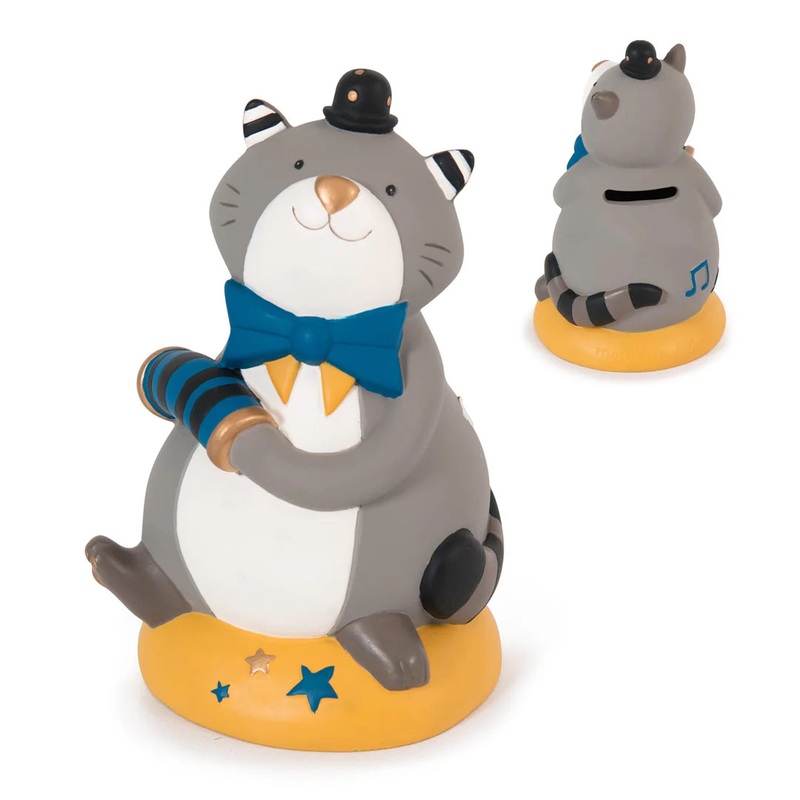 Moulin Roty Les Moustaches Cat Money Box
