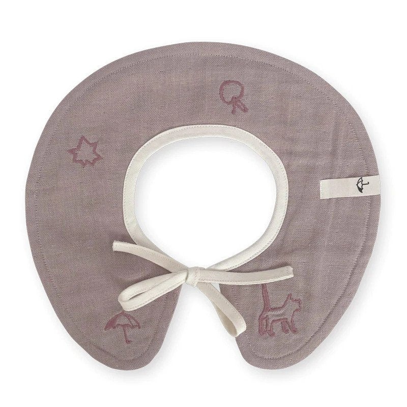 Organic Cotton Collar  Mauve