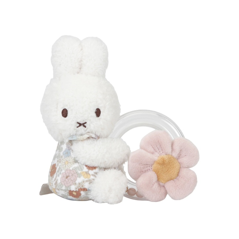 Ring Rattle: Vintage Flowers