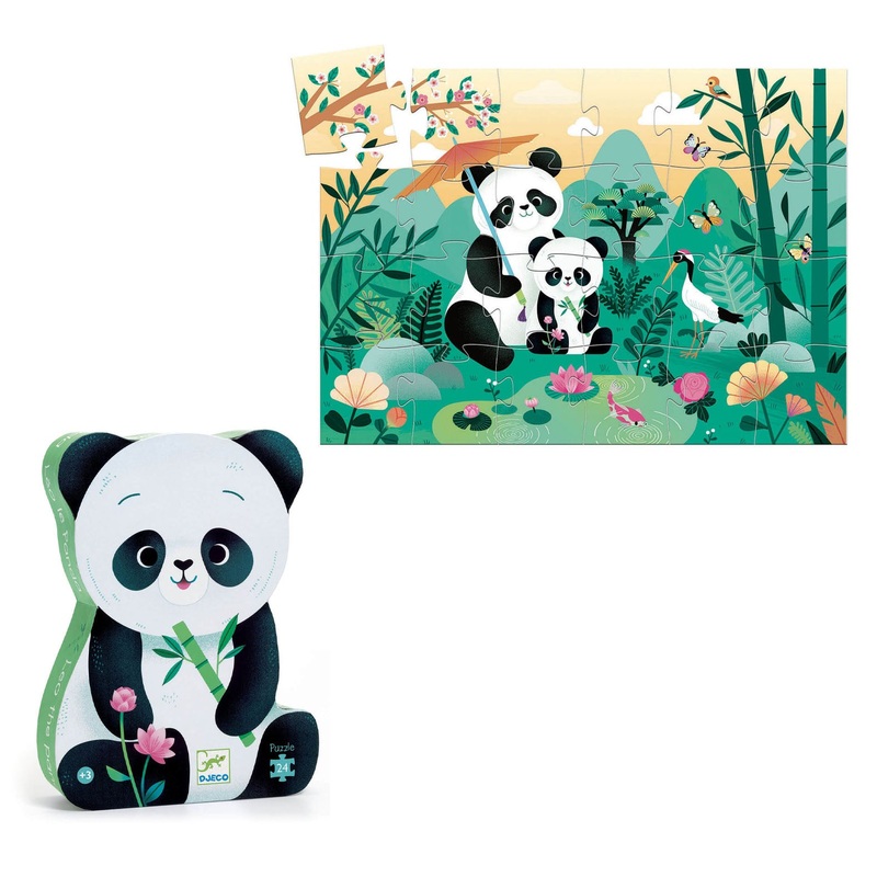 Silhouette 24 Piece Puzzle – Leo The Panda