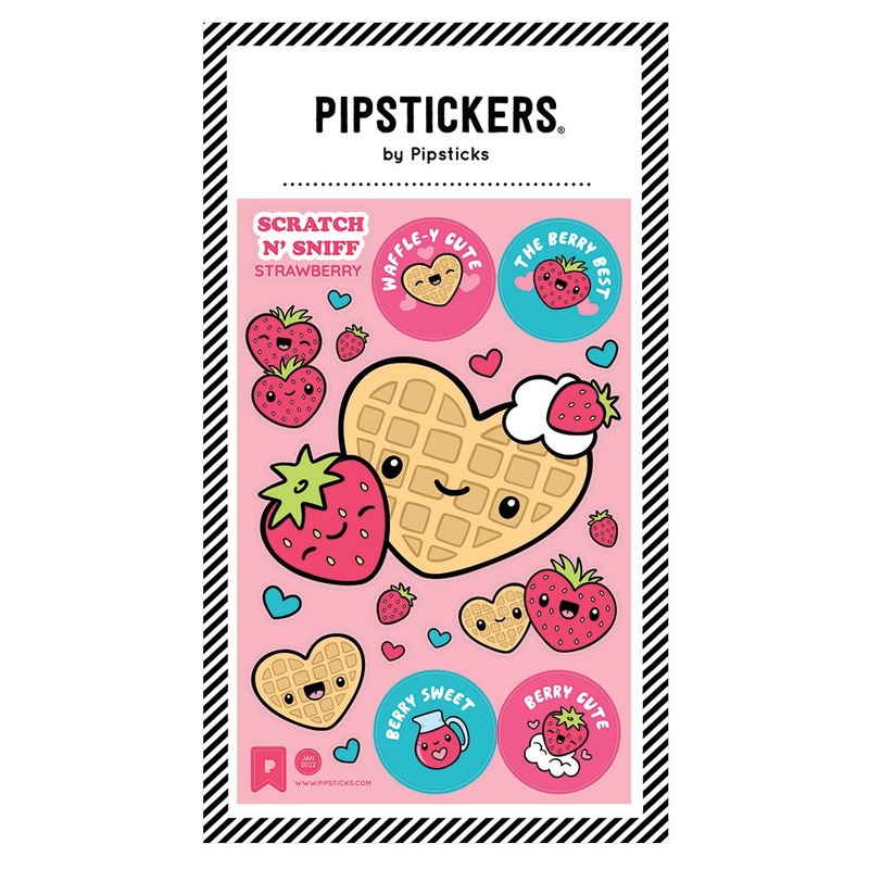 Waffle-Y Cute Scratch ‘n Sniff Stickers by Pipsticks