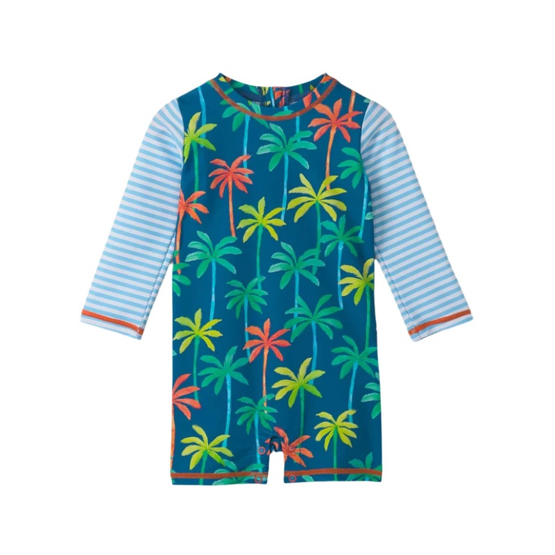 Hatley 1-Piece Rashguard (Painted Palms)