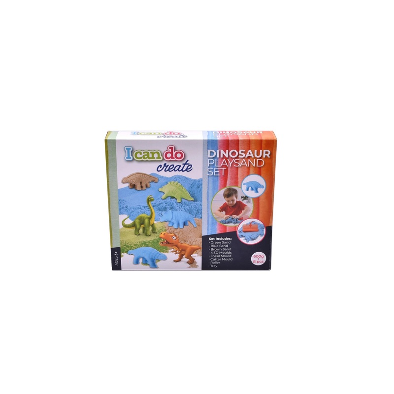 Icando Dinosaur Playsand Set