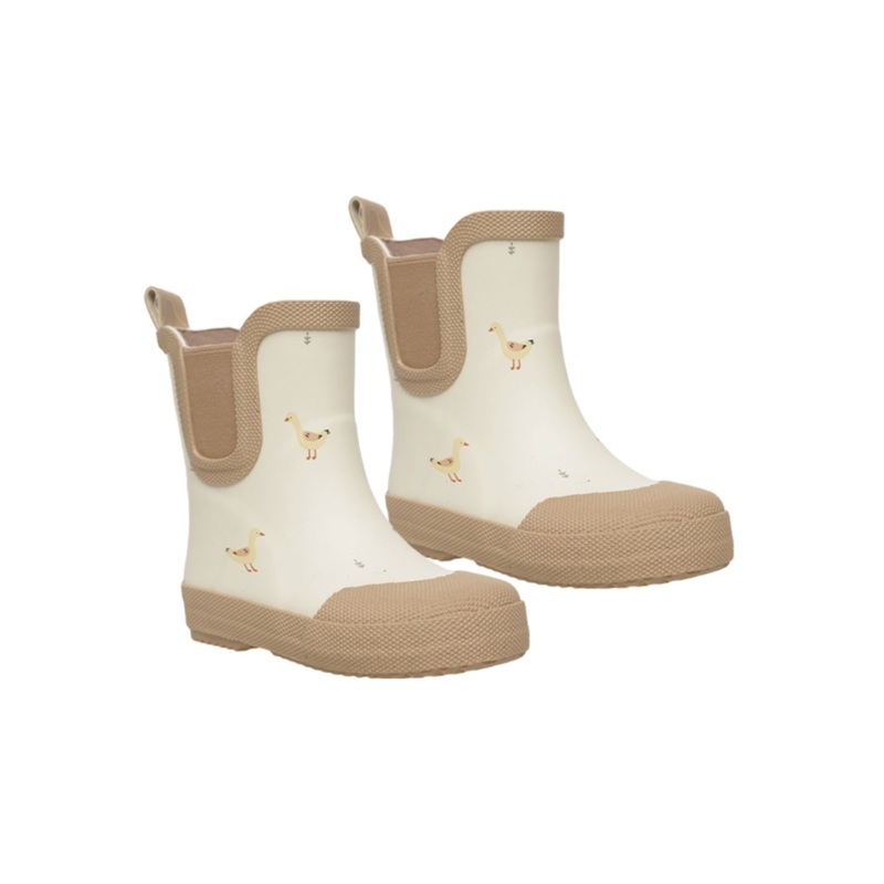 Rain Boots – Geese by Quincy Mae