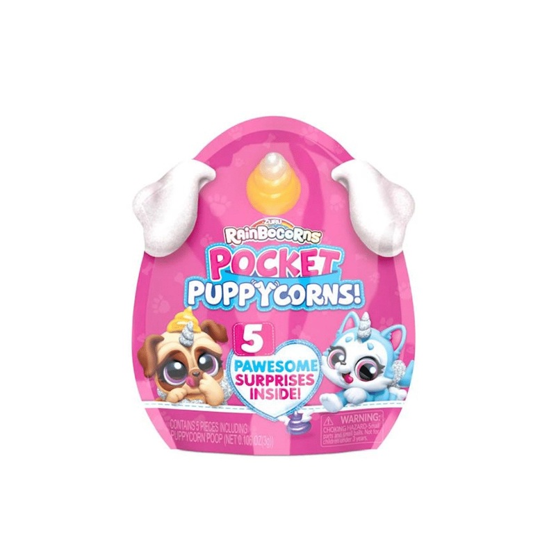 Rainbocorns Pocket Puppycorns Bobble Head – Assorted