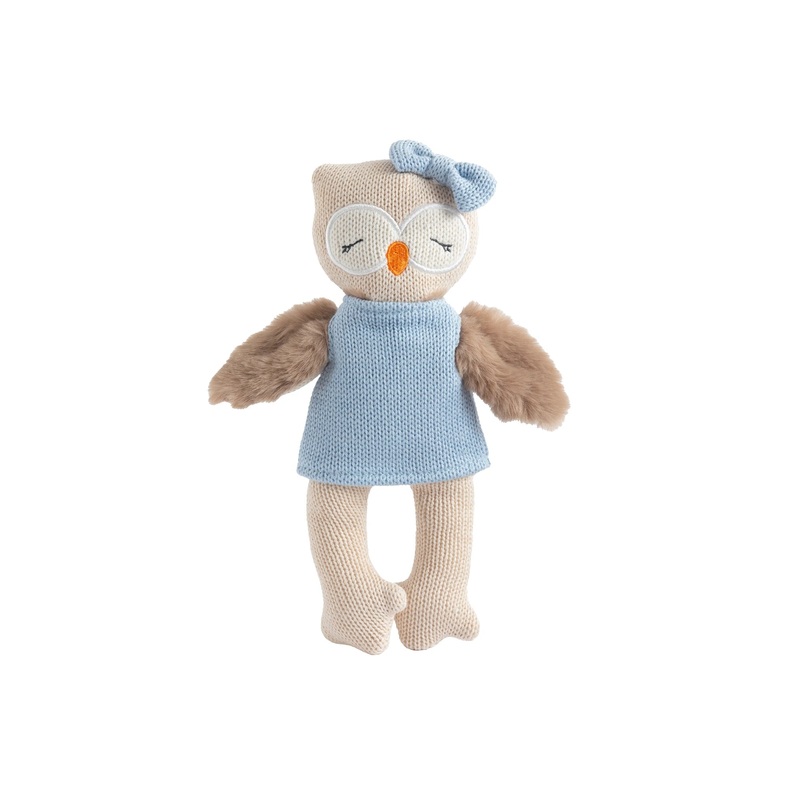 Animal Knitted Toy – Ollie the Owl