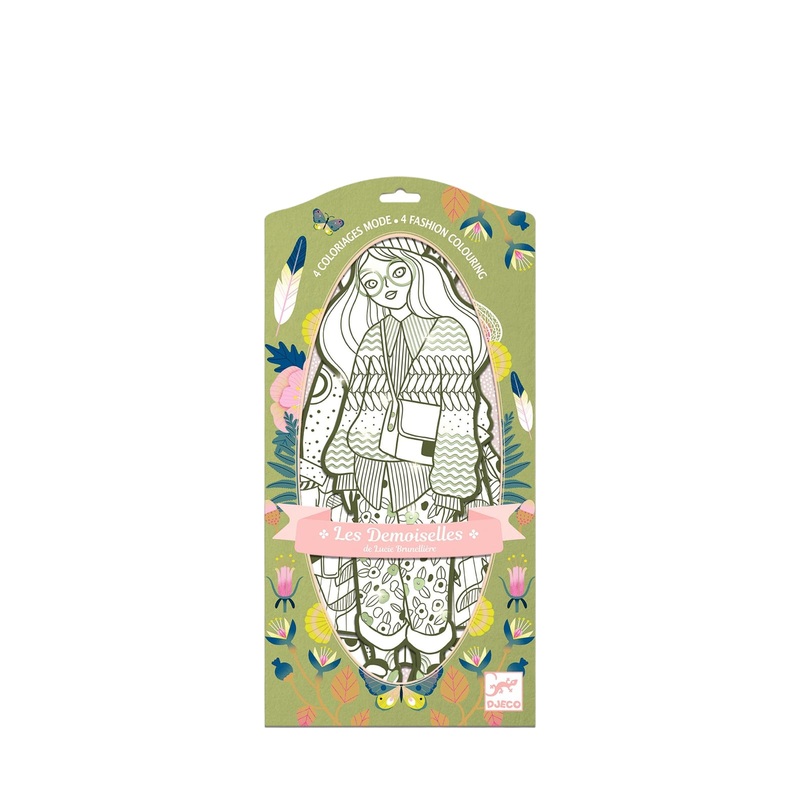 Colouring Fashion Craft Set – Bowie and Friends