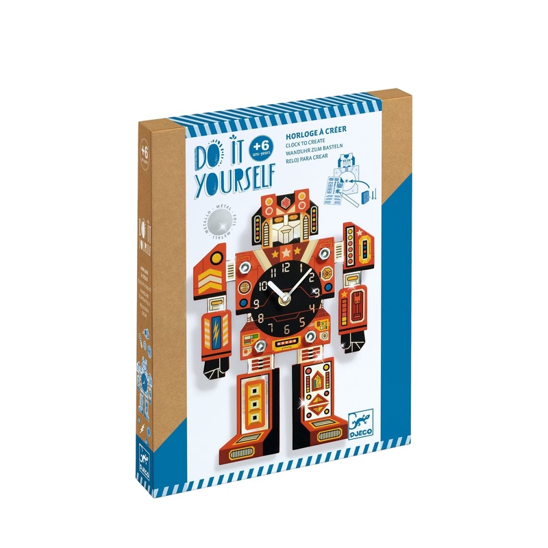 Do It Yourself Craft Set – Robo Clock