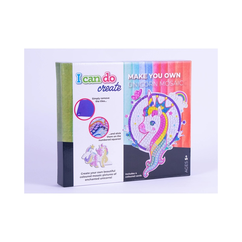 Icando Mosaic Art Magical Unicorn